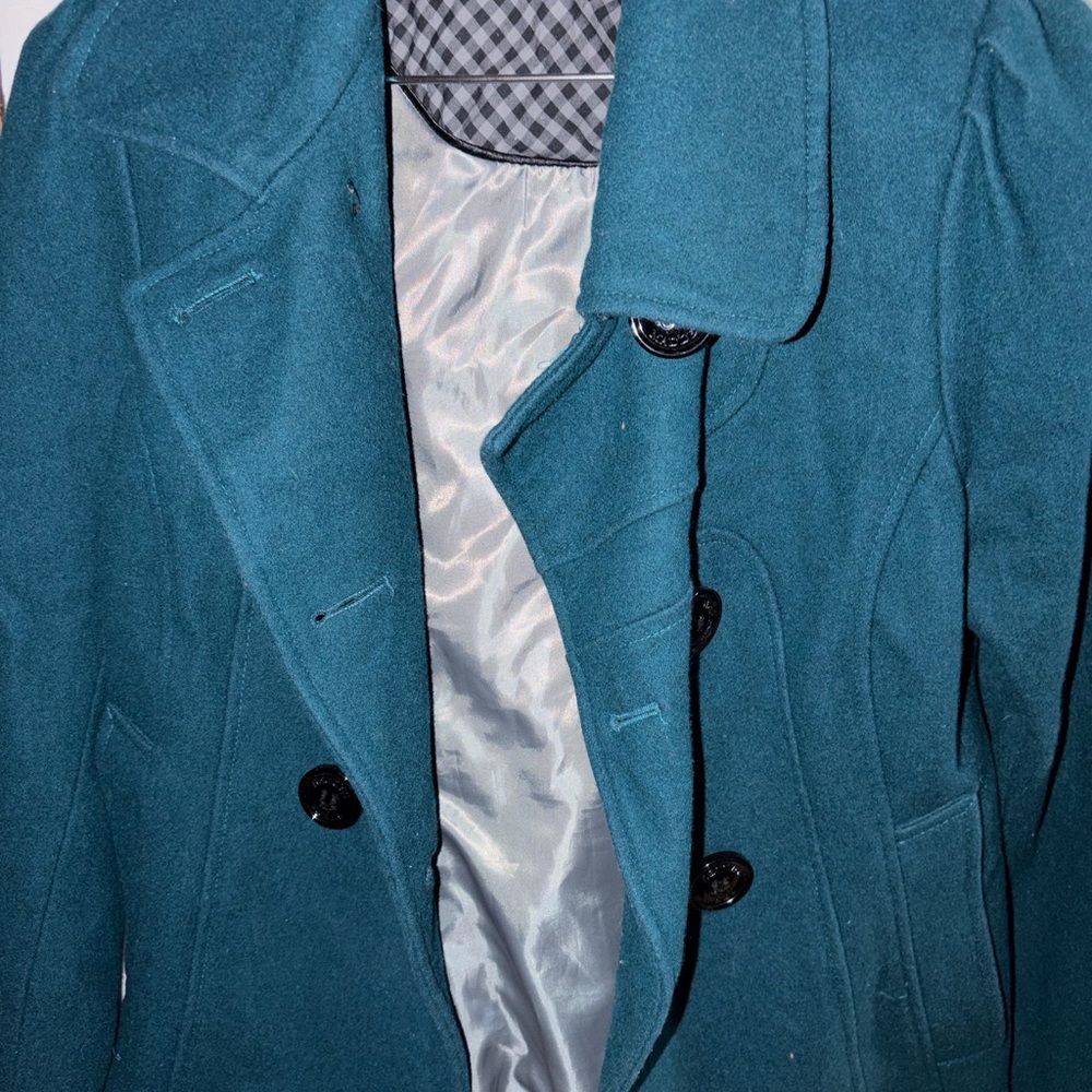 Women’s teal blazer jacket